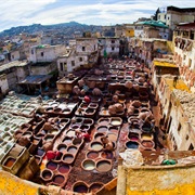 Tanneries of Fes, Morocco
