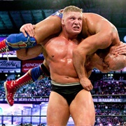 Kurt Angle vs. Brock Lesnar – WWE Championship Match: Wrestlemania XIX