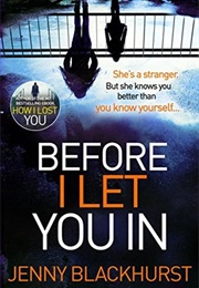 Before I Let You in (Jenny Blackhurst)