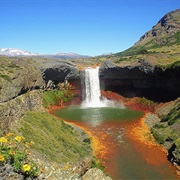 Agrio River Waterfall, Argentina