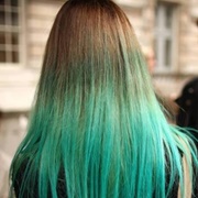 Ombre Brown-Green