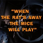 When the Rat&#39;s Away the Mice Will Play