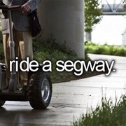 Ride a Segway