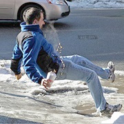 Slipped on Ice