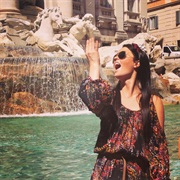 Throw a Coin in the Trevi Fountain
