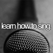 Learn How to Sing