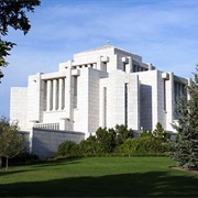 Mormon Temple, Cardston, Alberta