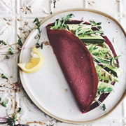 Tandoori Beetroot Wrap