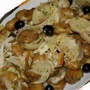 Bacalhau Assado Com Batatas a Murro
