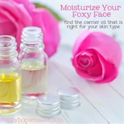Plant Oils as Face Moisturizer
