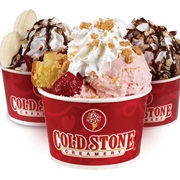 Cold Stone Creamery Sundae