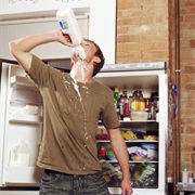 Drank Milk or Juice From the Jug