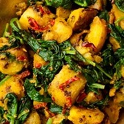 Sag Aloo