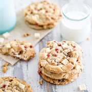 Raspberry Cheesecake Cookie