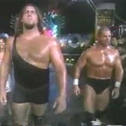 The Giant and Lex Luger WCW World Tag Team Champions X1