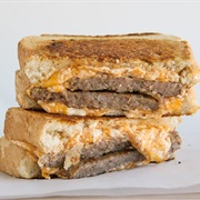 Sausage Grilled Cheese Sandwich
