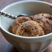 Chocolate Almond Ice Cream
