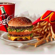 Eat at Mcdonald's