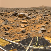 Pathfinder Lands on Mars