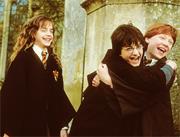 Harry Potter, Ron Weasley and Hermione Granger