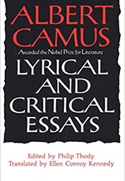 Lyrical and Critical Essays (Albert Camus)