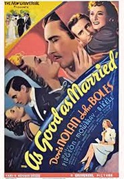 As Good as Married (1937)