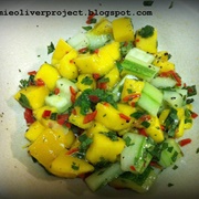 #16 Mango and Snow Pea Salad