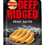 Walkers Deep Ridged Ready Salted