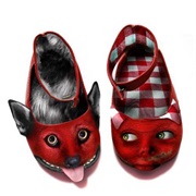 Big Bad Wolf and Red Riding Hood Shoes