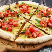 Tomato Garlic Pizza