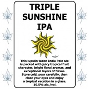 Triple Sunshine IPA