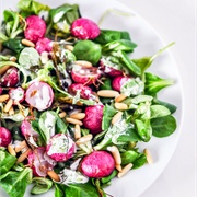 #15 Cucumber-Radish Salad With Tarragon Vinaigrette