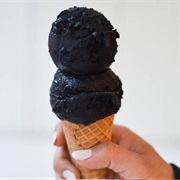 Black Coconut Ice Cream