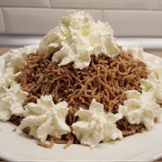 Gesztenyepüré (Chestnut Purée)