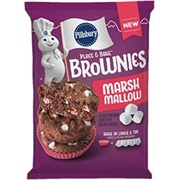 Pillsbury Place and Bake Marshmallow Brownies