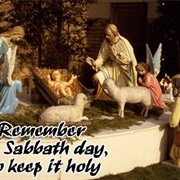 "Remember the Sabbath Day, to Keep It Holy."