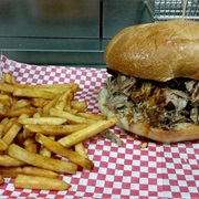 Big Fatty's BBQ: 2 Lb Pulled Pork Sandwich and Fries in an Hour