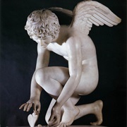 "Cupid Playing With a Butterfly" in Paris