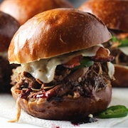 Blackberry and Jalapeno Chicken Sandwich