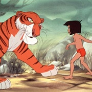Mowgli and Shere Khan