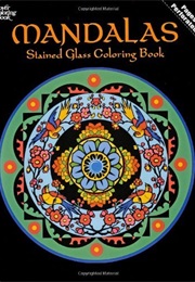 Mandalas Stained Glass Coloring Book (Marty Noble)