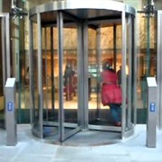 Run in Revolving Door
