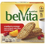 Belvita Crunchy Cranberry Orange Breakfast Biscuit