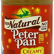 Peter Pan 100% Natural Creamy Peanut Butter
