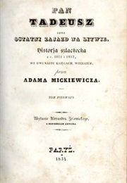 Pan Tadeusz (Adam Mickiewicz)