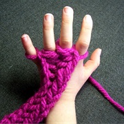Finger Knitting