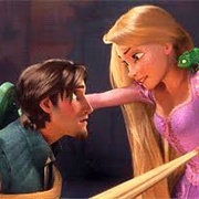Rapunzel and Flynn Rider