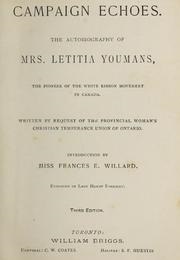 Campaign Echoes (Letitia Youmans)