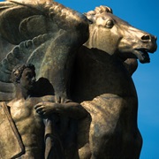 Arts of War and Arts of Peace Statues