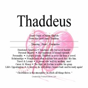 Thaddeus